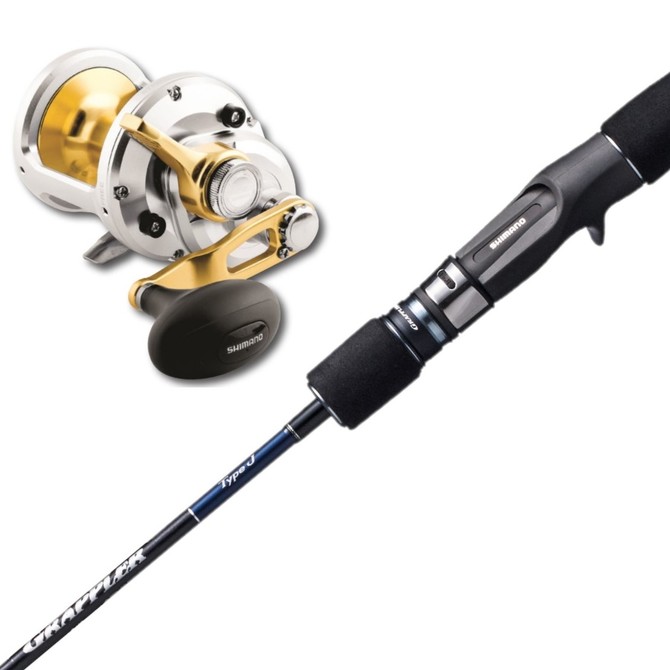Shimano Overhead combo deal! This set is perfectly matched for jigging and  chasing big fish. Get the full potential out of the S