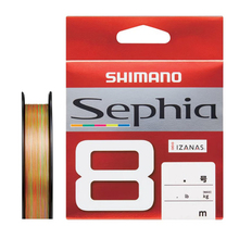 Shimano Sephia 8 Braid Multi-Colour 150m